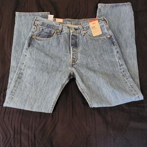 Levi's Classic 501 Button Fly Straight Leg Jeans